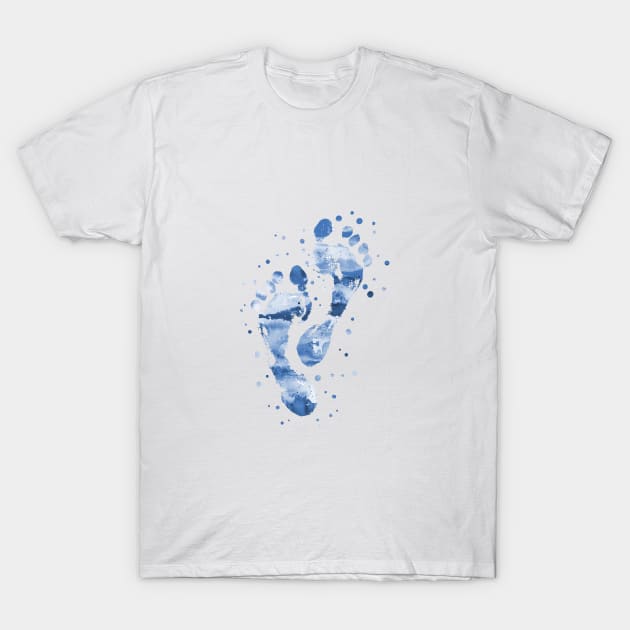 Footprint T-Shirt by RosaliArt